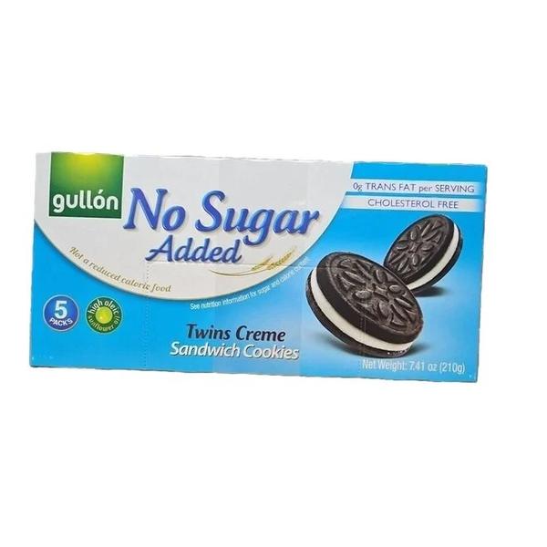 Gullon No Sugar Added Twins Creme Sandwich Cookies