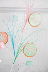 30” Snowflake Cookie Gumdrop Spray