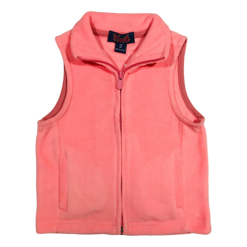 Kids Vest Fleece - Fleece Fabric, Light Weight, Assorted Colors, Vest (1 Piece)