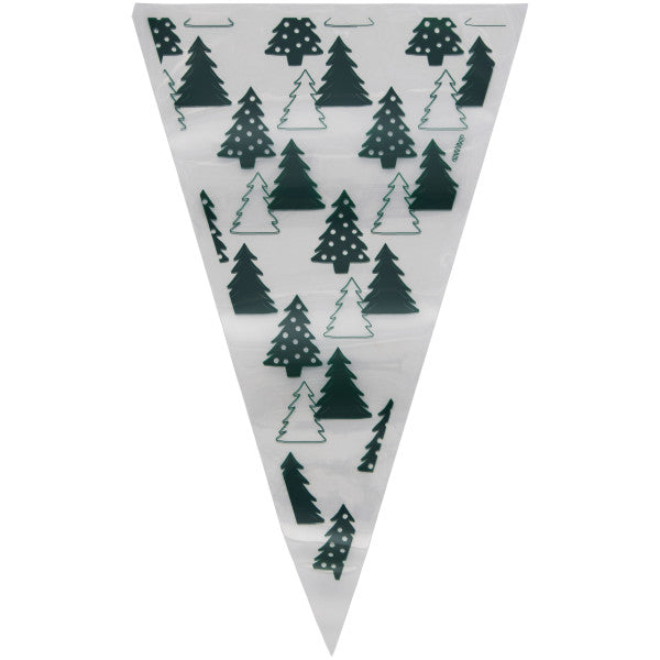 Wilton 12-Inch Christmas Tree Disposable Decorating Piping Bags, 10-Count Set