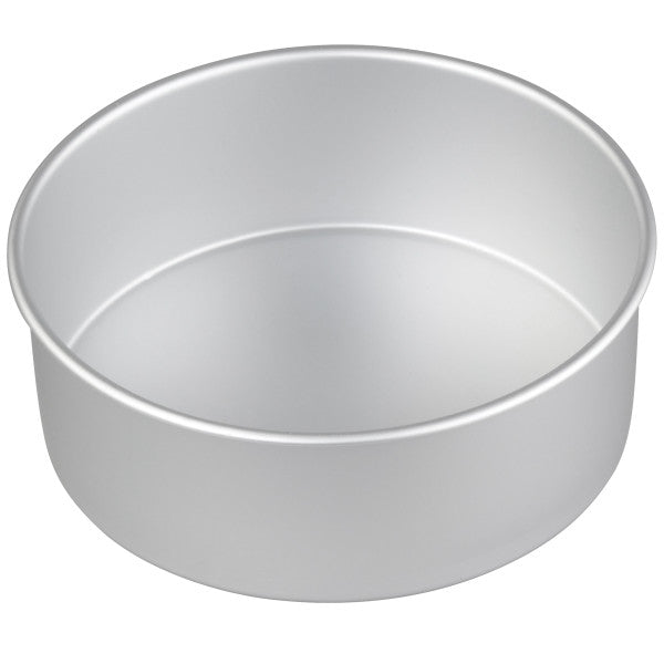 Wilton Performance Pans Aluminum Round Cake Pan, 8-Inch 8x3" deep