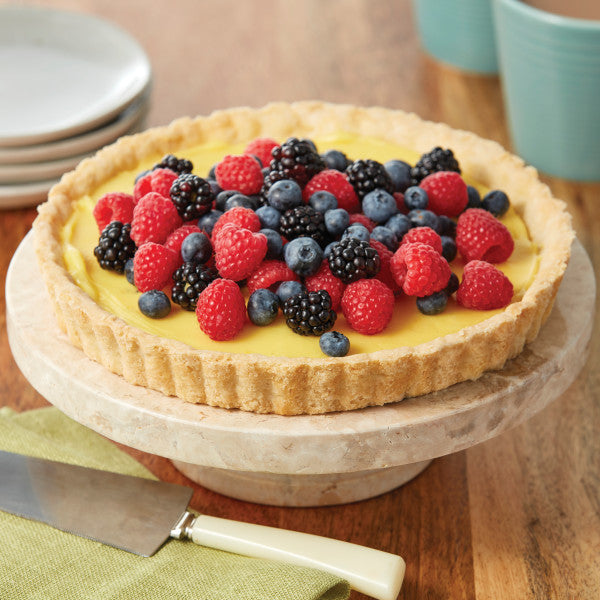 Wilton Perfect Results Premium Non-Stick Fluted-Edge Round Tart Pan – 9 Inch