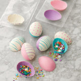 Wilton Easter Egg Plastic Candy and Chocolate Mold, 3-Cavity