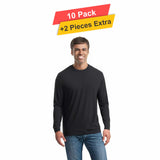 Polymesh Crew Neck - 10 Pack - 5 Oz./yd²  - 100% Polyester (Cotton Feel)