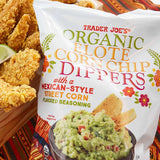 Trader Joe’s Organic Elote Corn Chip Dippers 9.75 Oz