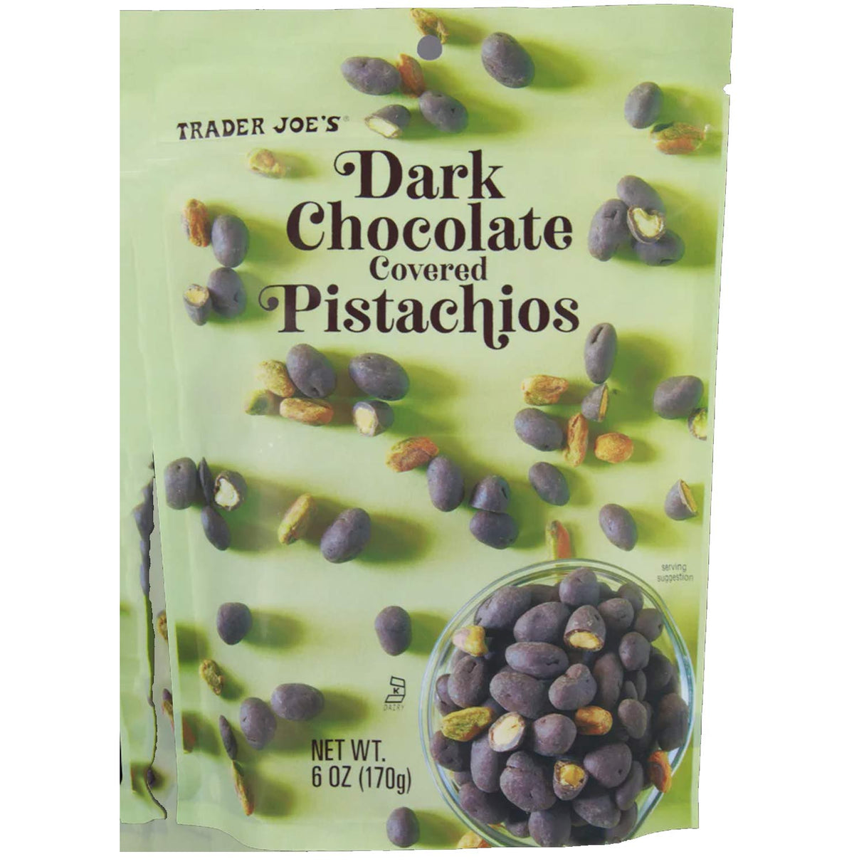 Dark Chocolate Covered Pistachios /6 Oz