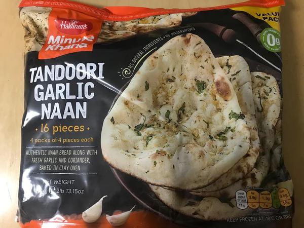 Haldiram Tandoori Garlic Naan 16pcs