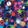 Printed Spandex Halftone Sketch Fabric