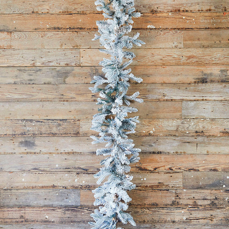 Lit Halifax Garland 9 Ft 12 Inch Incandescent Lights Christmas Holiday Decor