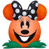 3 ft Minnie Mouse Halloween Inflatable Cutie Pumpkin