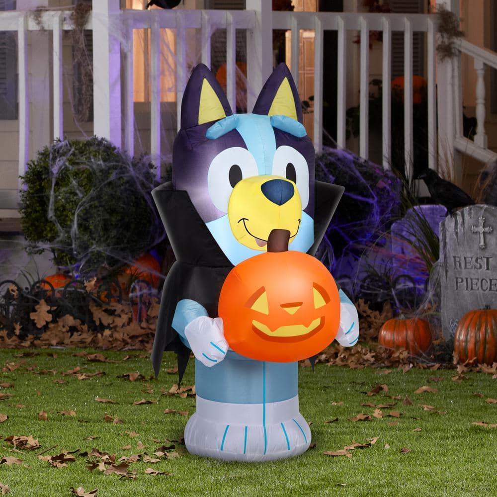 3.5 ft Bluey Vampire Costume Halloween Inflatable