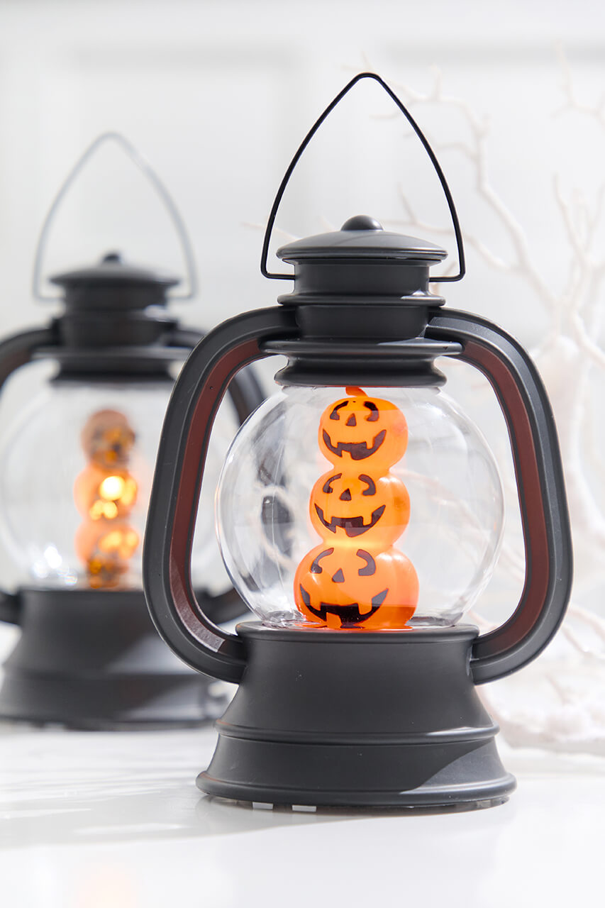 8" Lighted Halloween Lantern