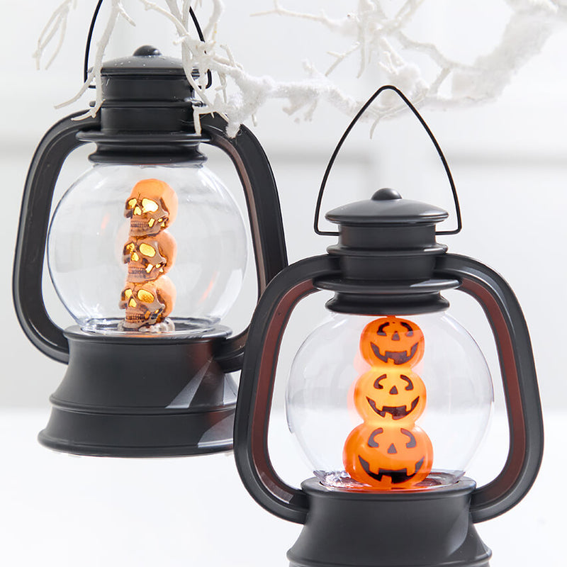 8" Lighted Halloween Lantern