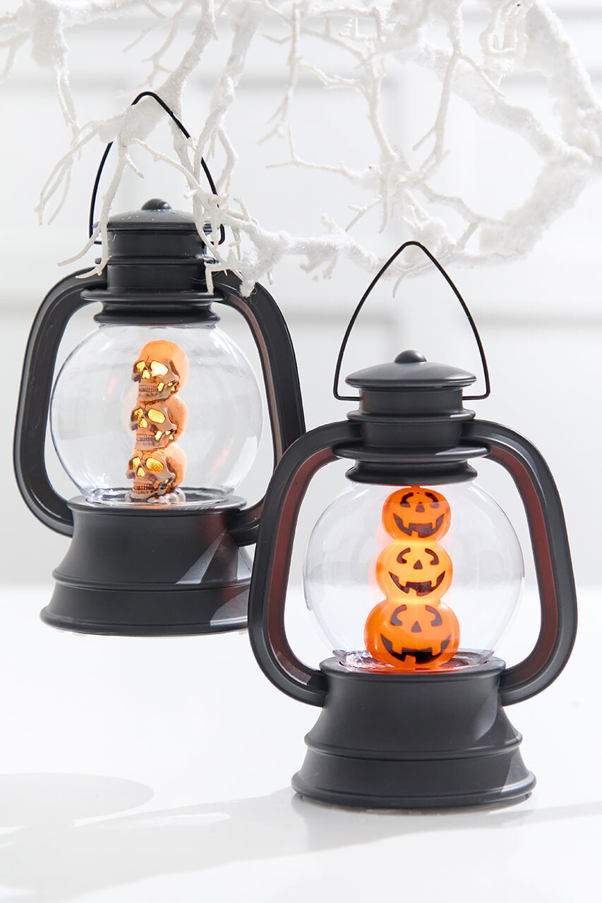 8" Lighted Halloween Lantern