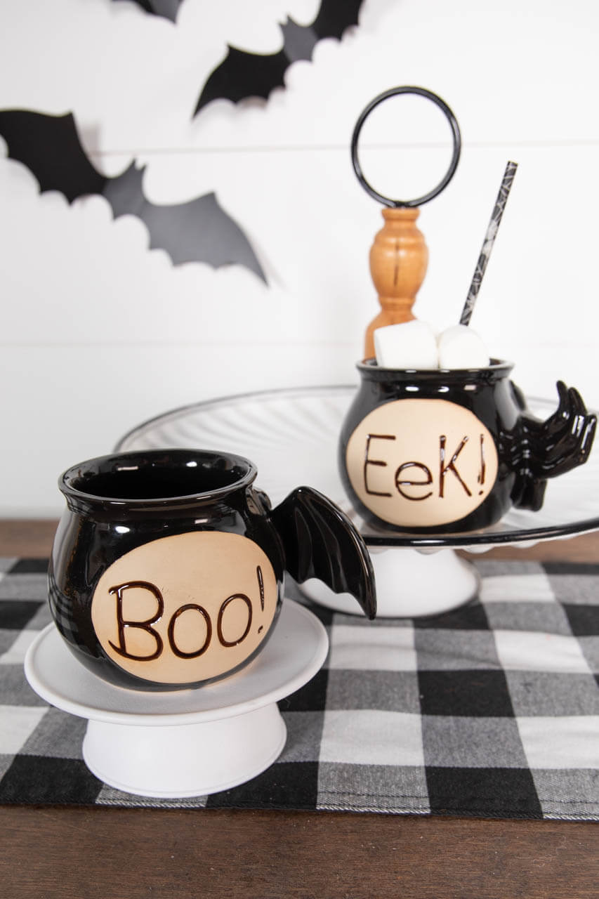 4” Ceramic Figural Halloween Mug