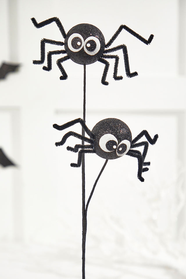 21" Black Spider Spray