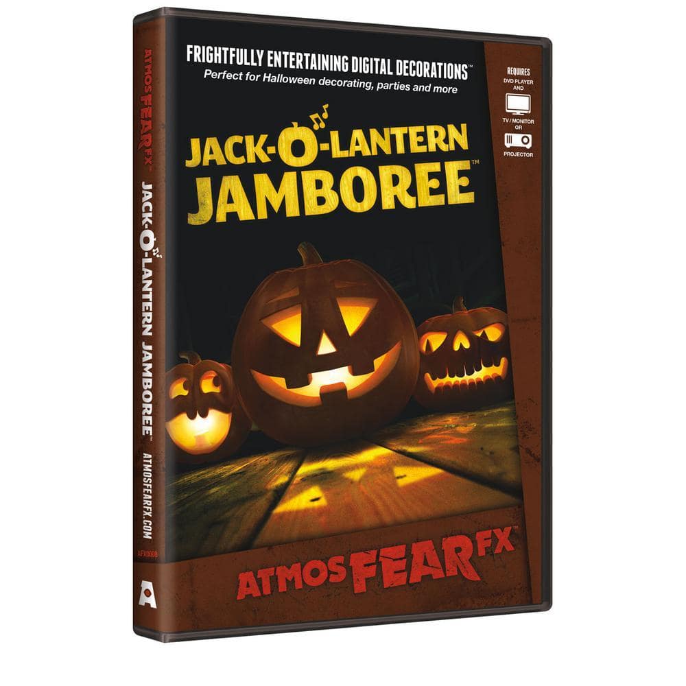 Halloween Digital Decoration DVD Jack-O-Lantern Jamboree