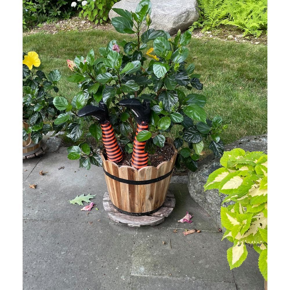 18 in. Pair of Witch Leg Yard Stakes