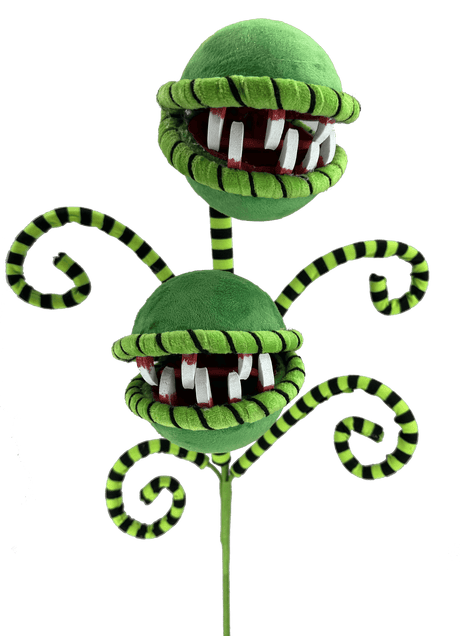 26" Carnivorous Plant Curly Spray