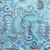 Swim Knit Nylon Spandex Hanalei Abstract Print
