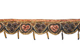 Hand-Crafted Bugle Bead Rose Trim