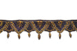 Beaded Dangling Trim Hand-Crafted Indian