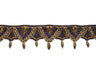 Beaded Dangling Trim Hand-Crafted Indian