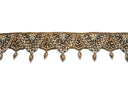 Beaded Dangling Trim Hand-Crafted Indian