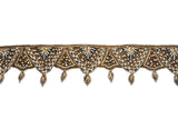 Beaded Dangling Trim Hand-Crafted Indian