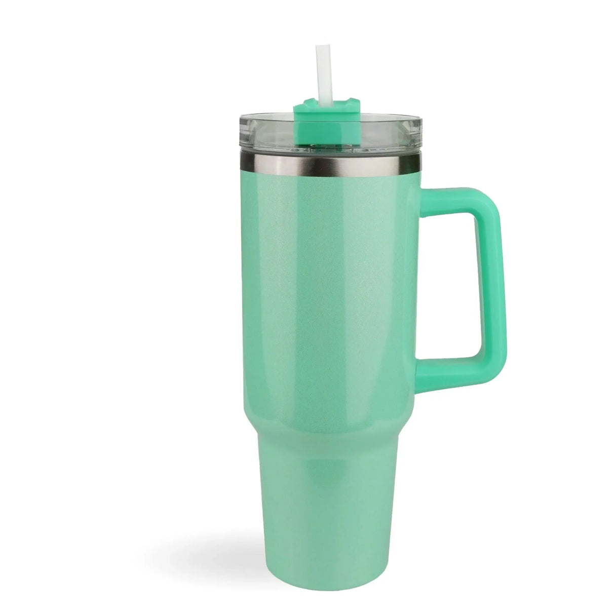40 oz Handled Tumbler Shimmer - Mint
