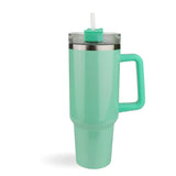 40 oz Handled Tumbler Shimmer - Mint