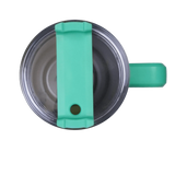 40 oz Handled Tumbler Shimmer Ombre - White & Mint