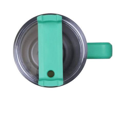 40 oz Handled Tumbler Shimmer Ombre - White & Mint