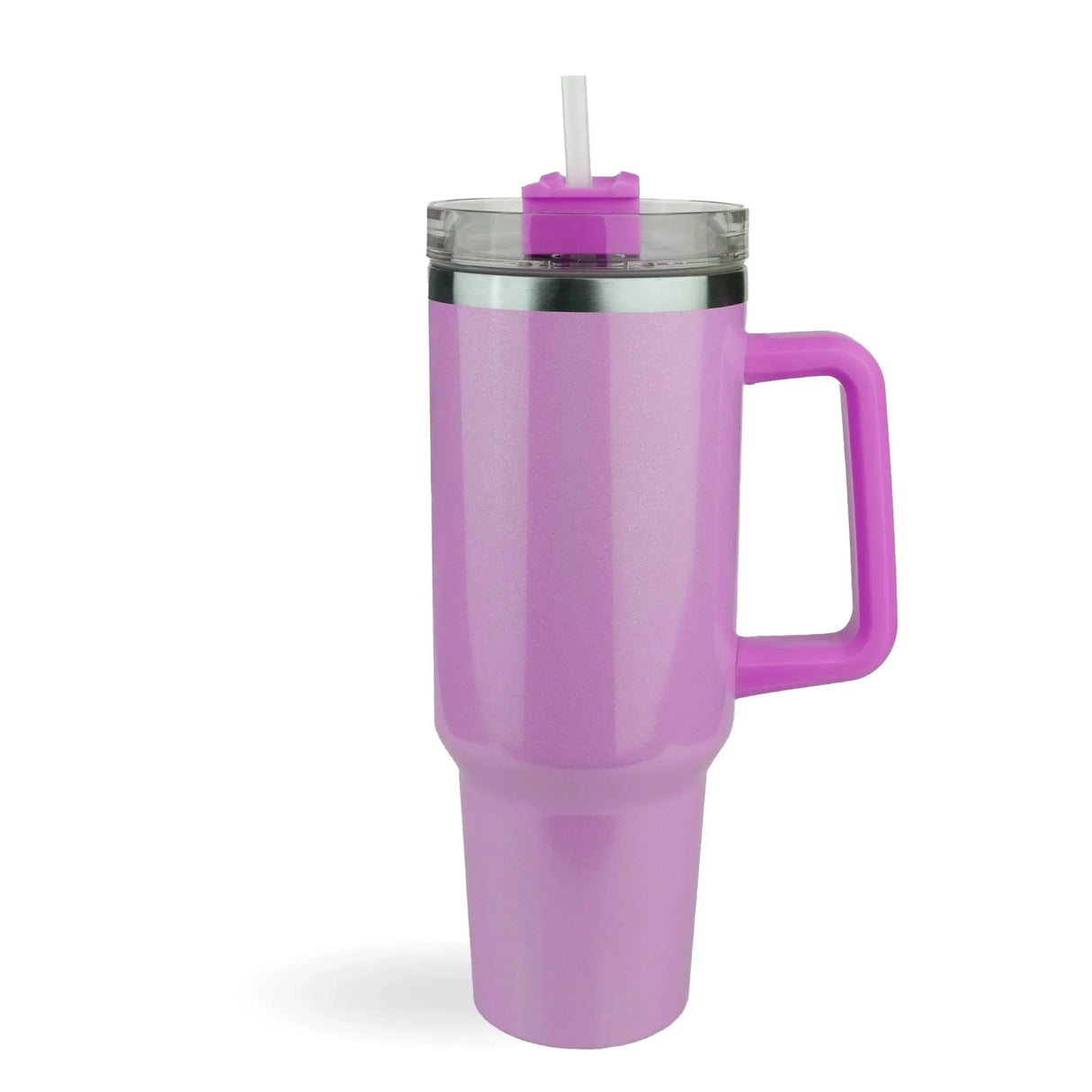 40 oz Handled Tumbler Shimmer - Purple