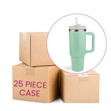 40 oz Handled Tumbler Standard Glossy - Mint