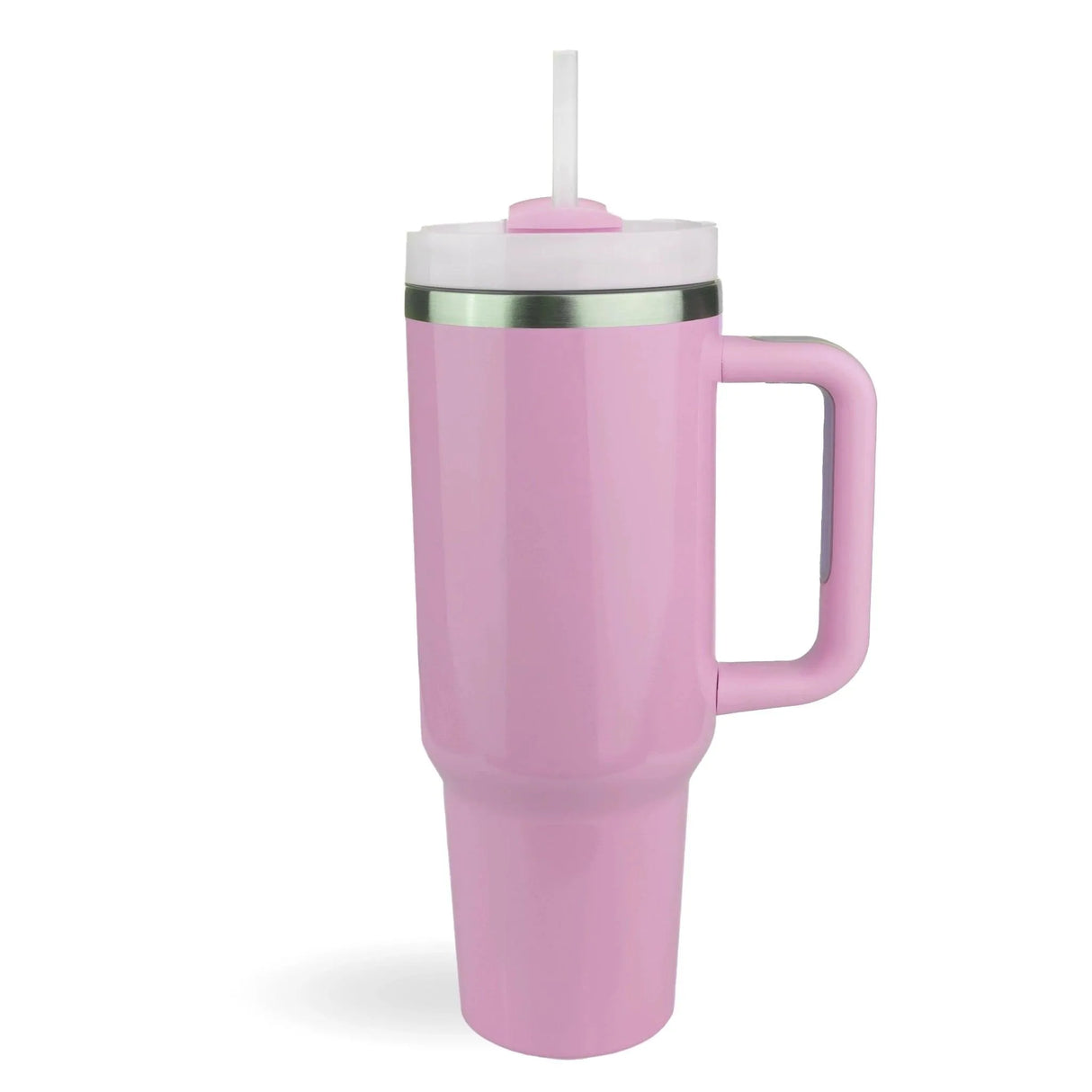40 oz Handled Tumbler Standard Glossy - Pink
