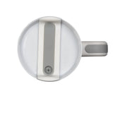 40 oz Handled Tumbler Standard Glossy - White