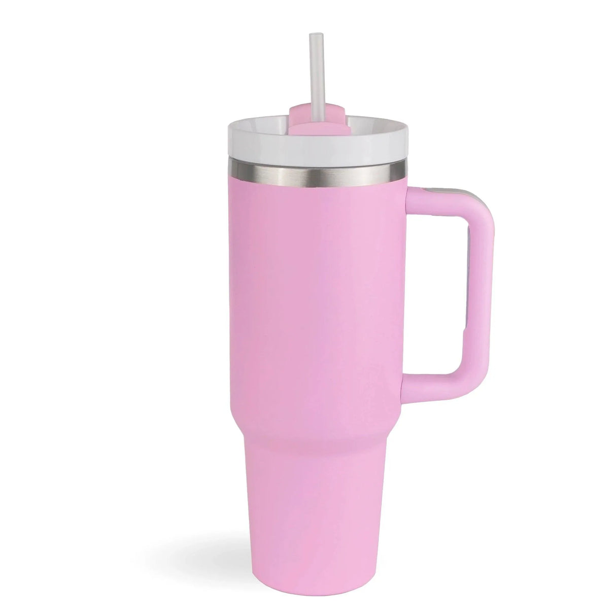 40 oz Handled Tumbler Standard Matte - Pink