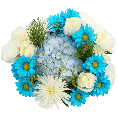 Happy Hanukkah Flower Bouquet Fresh Mixed Arrangement