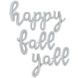 Fall Yall Foil Letter Kit