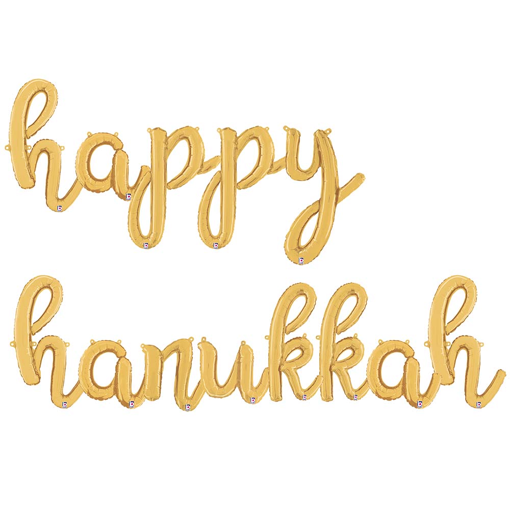 Hanukkah Foil Letter Kit