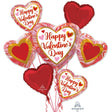 Valentine's Day Balloon Bouquet Trio