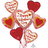 Valentine's Day Balloon Bouquet Trio