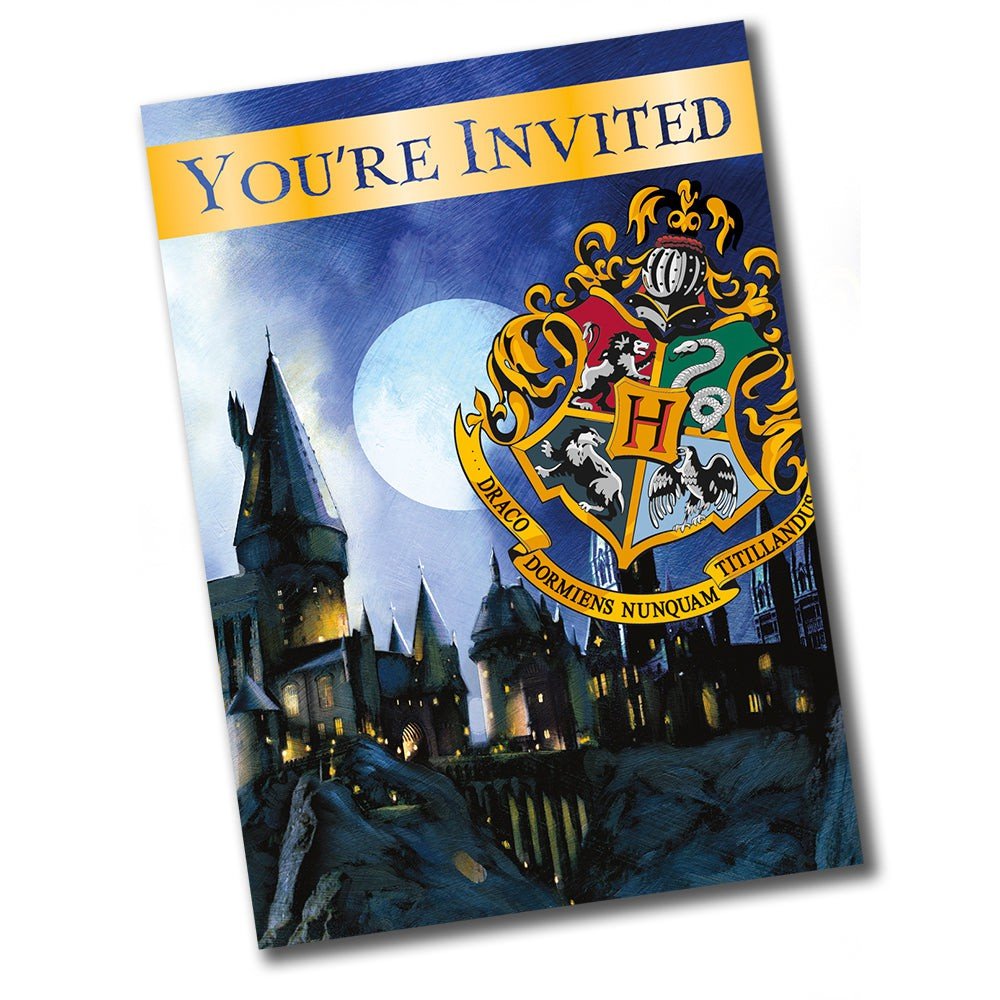 Harry Potter Invitations 8 Pack