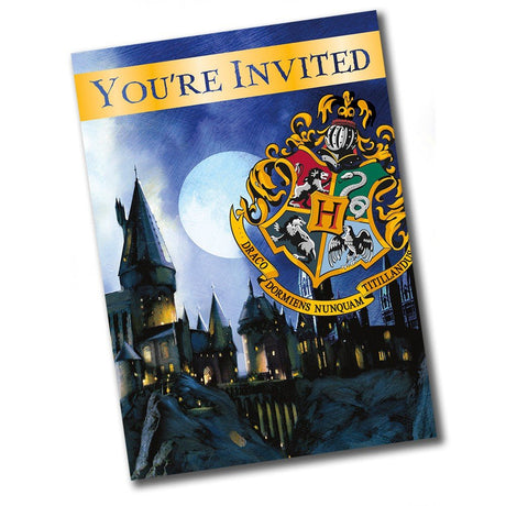Harry Potter Invitations 8 Pack