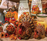 8.8” Resin Harvest Pumpkin