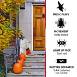 27 Inc. Touch Activated Animatronic Ghost For Halloween Decoration