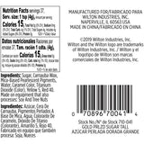 Wilton Gold Pearlized Sugar Sprinkles, 5.25 oz.