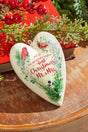 5.5" Mr. & Mrs. Heart Ornament