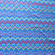 Swim Knit Hearts and Daisies Foil Stripe Remnant